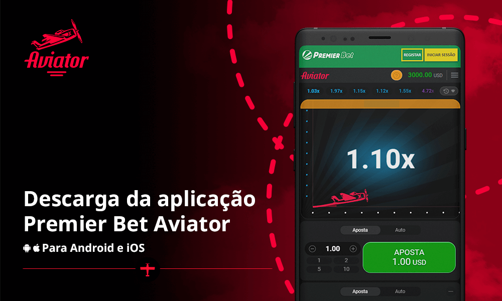 Descarga da aplicação Premier Bet Aviator para Android e iOS